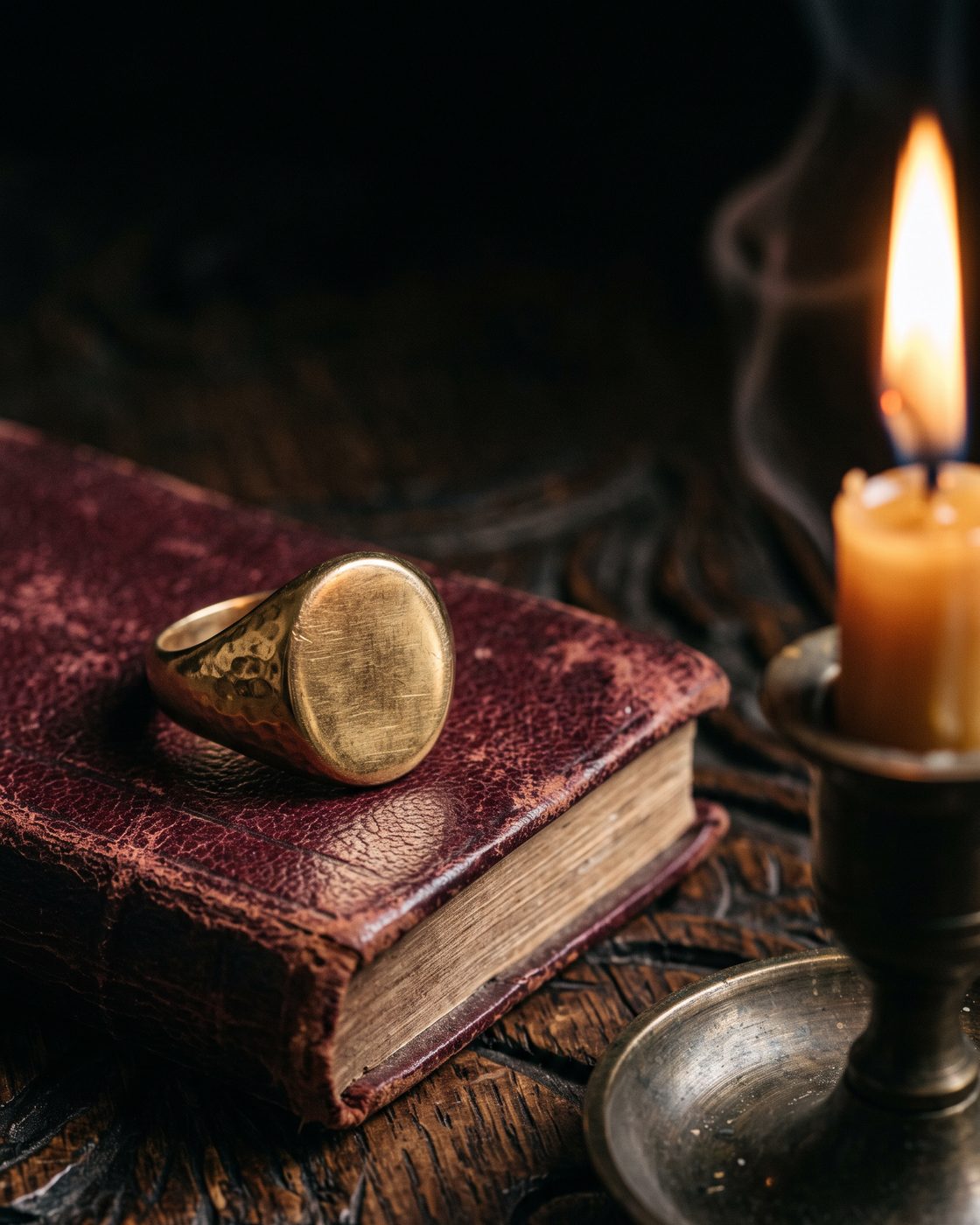 The Signet Ring, Antique Gold