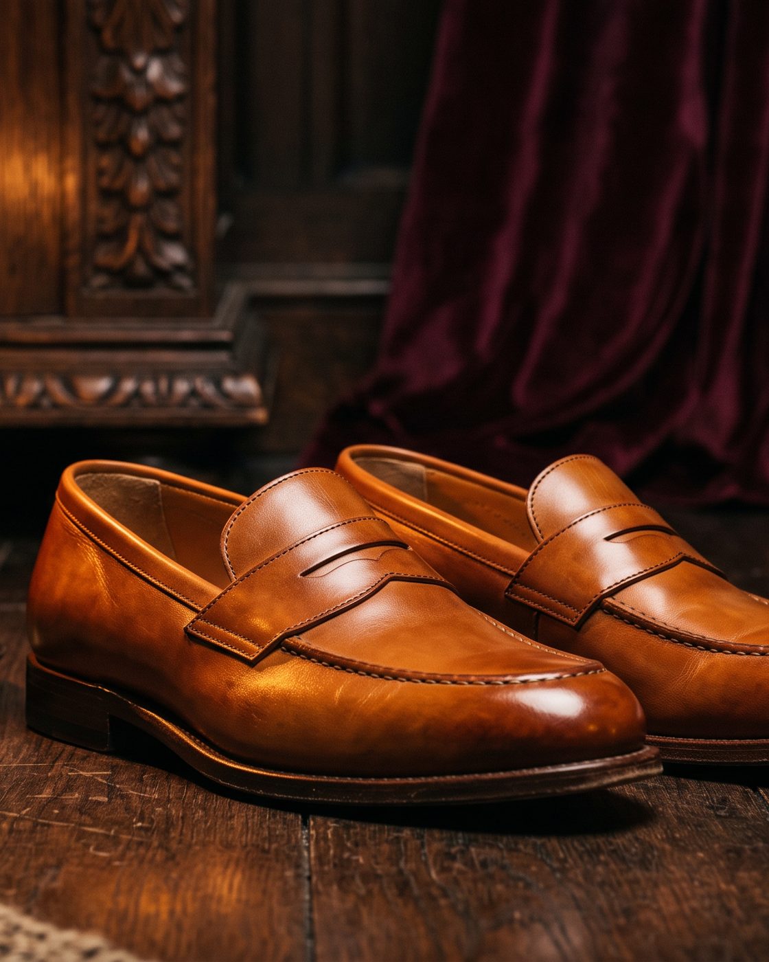 The Penny Loafer, Tan